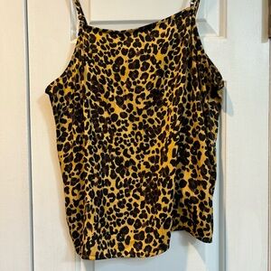Kendall & Kylie Leopard Print Camisole